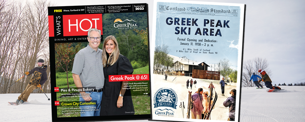 Greek Peak Mountain Resort Featured in What’s HOT Magazine